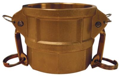 Dixon Valve Global Type D Couplers, 3 in (NPT), Female, Brass, G300-D-BR