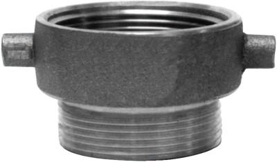 Dixon Valve Hydrant Adapters, 3/4 in GHT Male, 2 1/2 in (NS) Female, Brass, HA2576