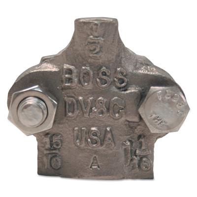 Dixon Valve Boss Clamps, 1/2" Hose ID, 15/16"-1 1/16" Hose OD, Stainless Steel, RB4