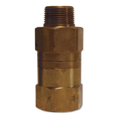 Dixon Valve Safety Shut-Off Valves, 3/4 in (NPT) Inlet, Male, Brass, SCVR6