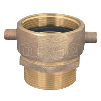 Dixon Valve Domestic Female Swivel x Male Brass Fittings, 2 1/2 (NPT), SM250F-D