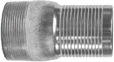 Dixon Valve King Combination Nipples, 2 in x 2 in (NPT), Steel, ST25