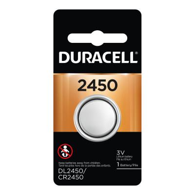 Duracell?? Lithium Battery, Coin Cell, 3V, 2450, (1 EA/PK) 36 Bulk Pack, DL2450BPK