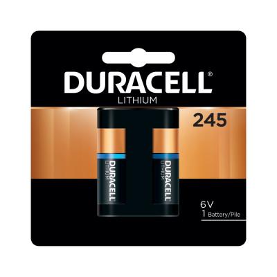 Duracell?? 245 6.0 Volts High Power Lithium Battery, 1 EA/PK, DL245BPK