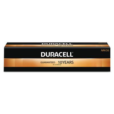 Duracell?? CopperTop Alkaline Battery, 1.5V, AAA, 24/PK, MN2400BKD