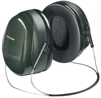 3M™ Optime 101 Earmuffs, 26 dB NRR, Dark Green, Behind the Head, H7B