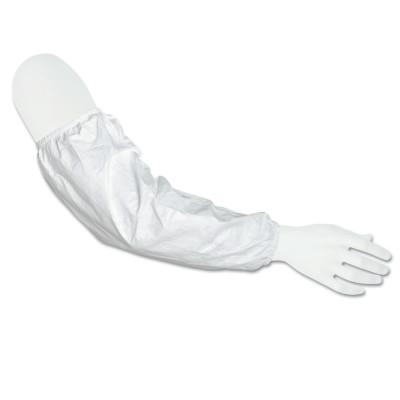 DuPont™ Tyvek IsoClean Sleeves, 18 in Long, Elastic Closure, White, IC501BWH0001000S