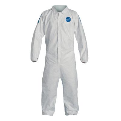 DuPont™ Tyvek 400D Coveralls with Elastic Wrists and Ankles, Blue/White, 2X-Large, TD125SWB2X0025CM