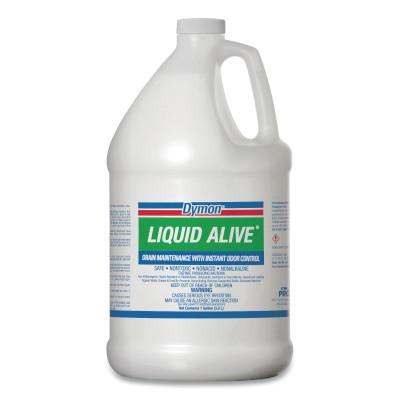 ITW Pro Brands LIQUID ALIVE® Drain Maintenance, Enzyme Producing Bacteria, 1 gal, Bottle, 4/CA, 23301