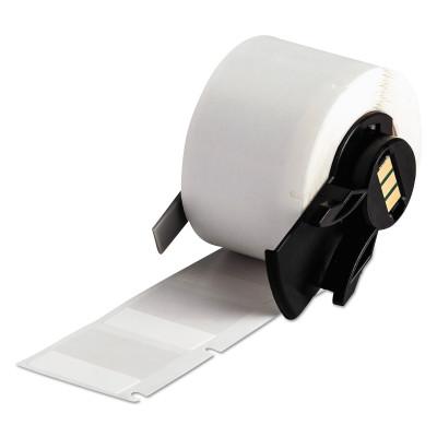 Brady® TLS 2200/TLS PC Link Labels,  1 in, White/Translucent, PTL-19-427