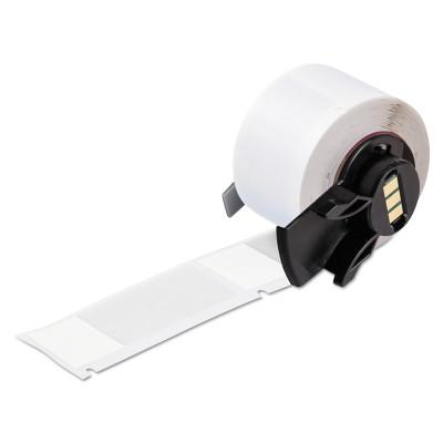 Brady® TLS 2200/TLS PC Link Labels,  1 in x 2 1/2 in, White/Translucent, PTL-21-427