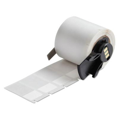 Brady® TLS 2200/TLS PC Link Labels, 3/4 in, White/Translucent, PTL-30-427