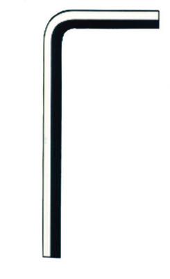 Eklind® Tool Individual Hex-L Keys, 2.5 mm, 3.48 in Long, Black Oxide, 15605