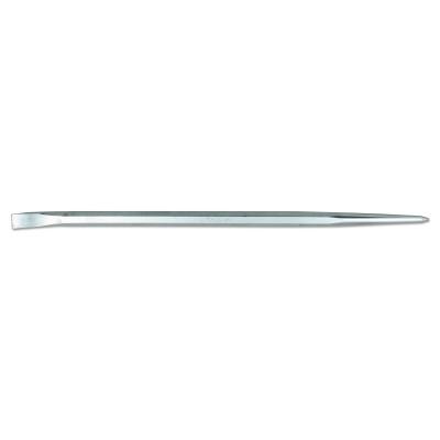 Martin Tools Pry Bars, 16 in, 5/8 in Stock, Offset Chisel and Straight Tapered Point, 196C