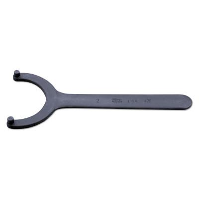 Martin Tools Face Spanner Wrenches, 2 1/2 in Opening, Pin, Forged Alloy Steel, 7 1/2 in, 430