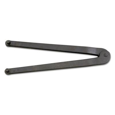 Martin Tools Adjustable Face Spanners, 4 in Opening, Pin, Forged Alloy Steel, 10 3/8 in, 484