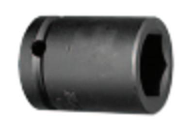 Martin Tools 3/4" Dr. Standard Impact Sockets, 3/4 in Drive, 1 3/16 in, 6 Points, 6638