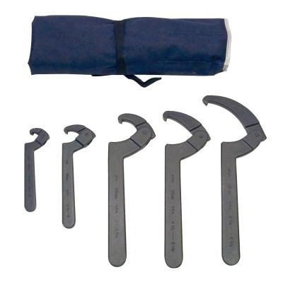 Martin Tools 5 PIECE SPANNER HOOK WRENCH SET, SHW5K