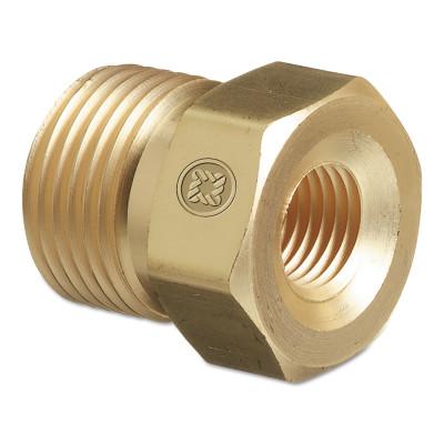 Western Enterprises Female NPT Outlet Adaptors for Manifold Pipelines, CGA-347, 5500 PSIG, Brass, 347-1