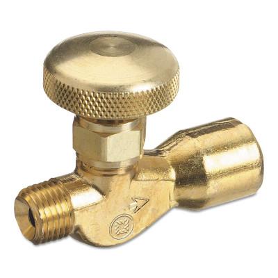 Western Enterprises Non-Corrosive Gas Flow Valves, 200 PSIG, Brass, Inert Gas, 5/8 - 18 RH(F), 1/4", 215-AR