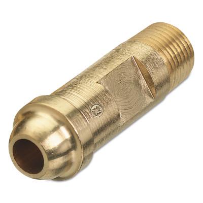 Western Enterprises Spiral & NPT Hose Nipples, 200 PSIG, Brass, 1/4 in (NPT), C-88