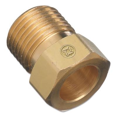 Western Enterprises Regulator Inlet Nuts, Medical Breathing Mixtures, Brass, CGA-280, 284