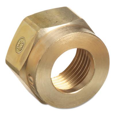 Western Enterprises Regulator Inlet Nuts, Acetylene (MC), Brass, CGA-200, 305-2