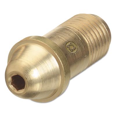 Western Enterprises Regulator Inlet Nipples, Acetylene (MC), 1/8" (NPT), 1 1/4" L, Brass, CGA-200, 305-3A