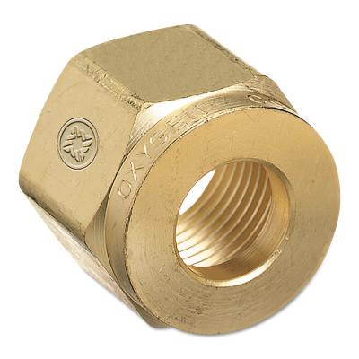 Western Enterprises Regulator Nuts, 3,000 psig, Brass, CGA-540, 662