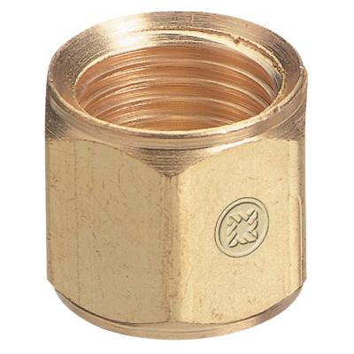 Western Enterprises Hose Nuts, 200 PSIG, Brass, B-Size, Oxygen, 7