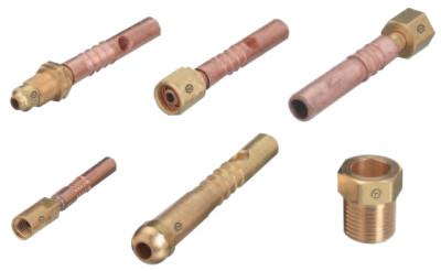Western Enterprises Inert Arc Power Cable Nut Nipple & Copper Tube Assemblies, 1 15/16 in, AW-53