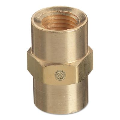 Western Enterprises Pipe Thread Couplings, Adapter, 3,000 PSIG, Brass, 3/8 in (NPT), BF-6HP