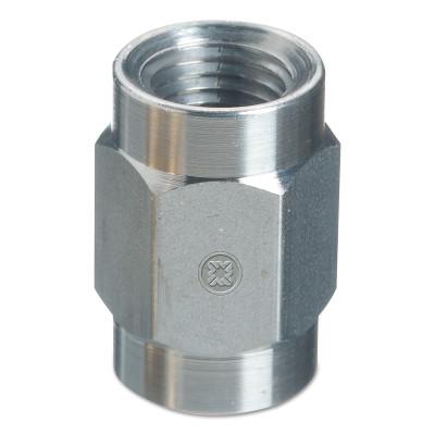 Western Enterprises Pipe Thread Couplings, Adapter, 6,000 PSIG, Stainless Steel, 1/4 in (NPT), BF-4SS
