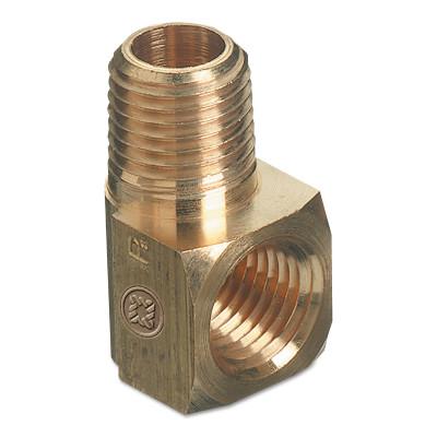 Western Enterprises Pipe Thread Elbows, 3,000 psig, Brass, 3/8 in NPT, BL-6HP