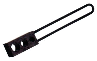 Western Enterprises Hand-Held Ferrule Crimp Tools with Hammer Strike, 3/16 in; 1/4 in, Black, C-1