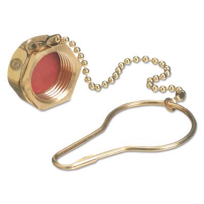 Western Enterprises Manifold One-Piece Dust Cap Assemblies, Cap, Brass, Acetylene (MC), DC-200