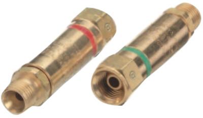 Western Enterprises Flashback Arrestor Component, Oxygen/Fuel Gas, Regulator Adaptor, 9/16 in to 18 TPI, FA-30