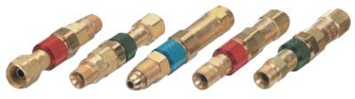 Western Enterprises Quick Connects, Hose to Machine, QDB302 (M) Plug; QDB303 (F) Socket, Inert Gas, QDB34