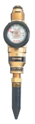 Western Enterprises Economy Balloon Inflators w/ Gauge, Helium, 38-85 PSIG, CGA 580, 3,000 psi inlet, R125G