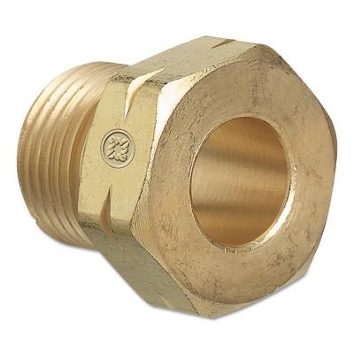 Western Enterprises Regulator Inlet Nuts, Acetylene (POL), Brass, CGA-510, 15-2