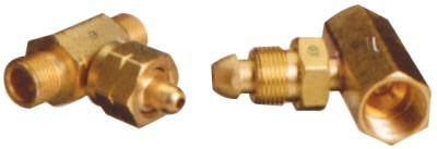 Western Enterprises Manifold Coupler Tees, Coupler, 500 PSIG, Brass, POL Acetylene, T-15