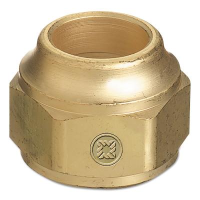 Western Enterprises Torch Tip Nut Replacements, Brass, 7/8 in - 20, Hex, Female, TN1-2