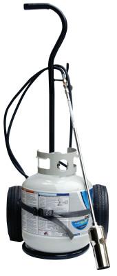 Western Enterprises Hotspotter Propane Cylinder Cart, 20 lb or 40 lb Cylinders, Pneumatic Wheels, WB3