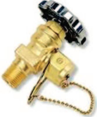 Western Enterprises Valves, Shut-Off Valve, 200 psi, Brass, No Outlet Protection, Fuel Gas, WSV-1-2P