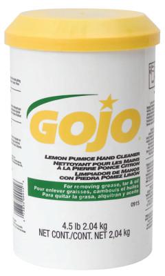 Gojo® Lemon Pumice Hand Cleaners, Lemon, Cartridge, 4 1/2 lb, 0915-06