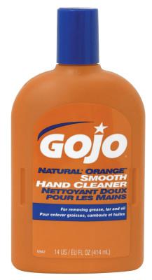 Gojo® Natural Orange Smooth Hand Cleaners, Citrus, Squeeze Bottle, 14 oz, 0947-12