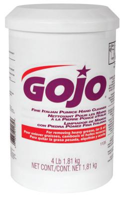 Gojo® Fine Italian Pumice Hand Cleaners, Lemon, Cartridge, 4.4 lbs, 1135-06