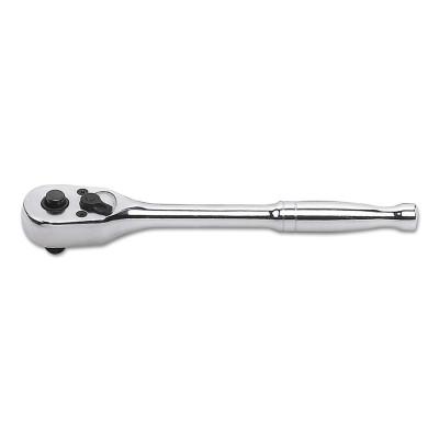 Apex Tool Group Quick Release Teardrop Ratchets, 1/4 in, Chrome, 81014