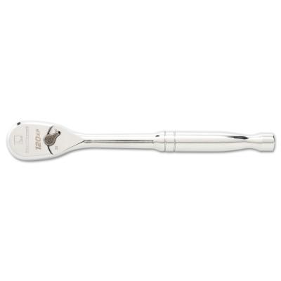 Apex Tool Group 1/2 Drive 120XP Full Polish Teardrop Ratchet, 81304P