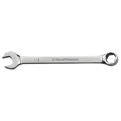 Apex Tool Group Combination Wrenches, 1 in Opening, 14.035 in L, 6 Points, Full Polish Chrome, 81781